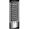 Печь электрическая HARVIA GLOW CORNER TRC90E без пульта, угловая HTRCE900400