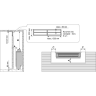 Печь электрическая HARVIA HIDDEN HEATER HH12 без пульта HH120400